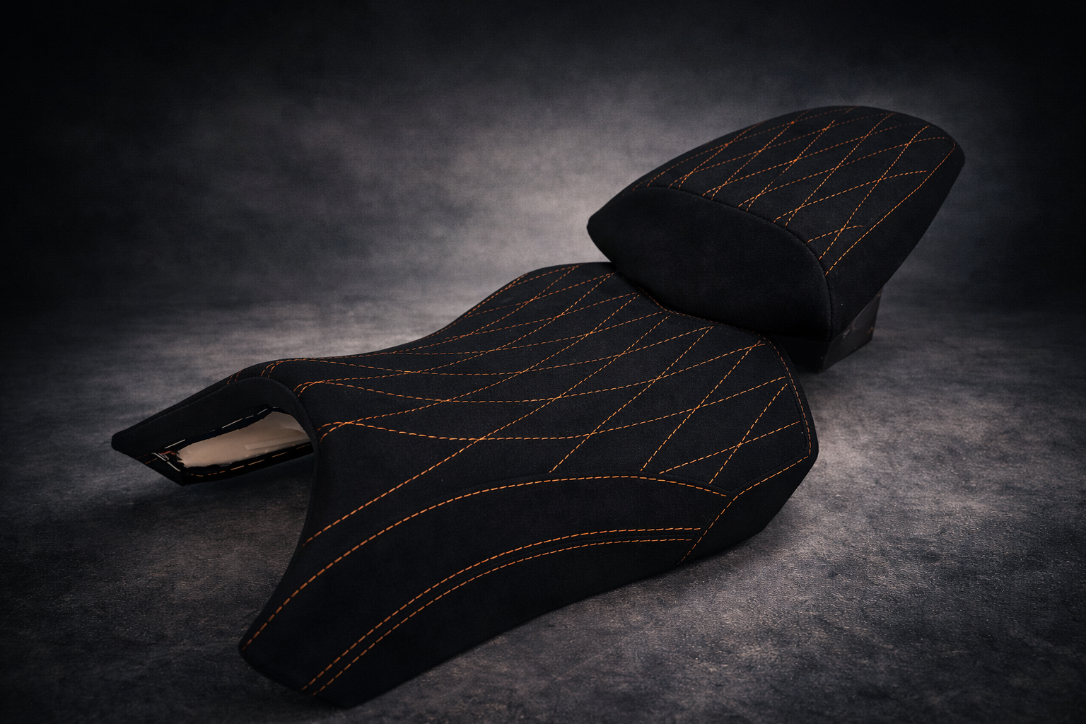 Motorradsitz – Studioaufnahme